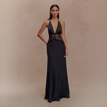 Velina - Schickes nahtloses Neckholder-Kleid