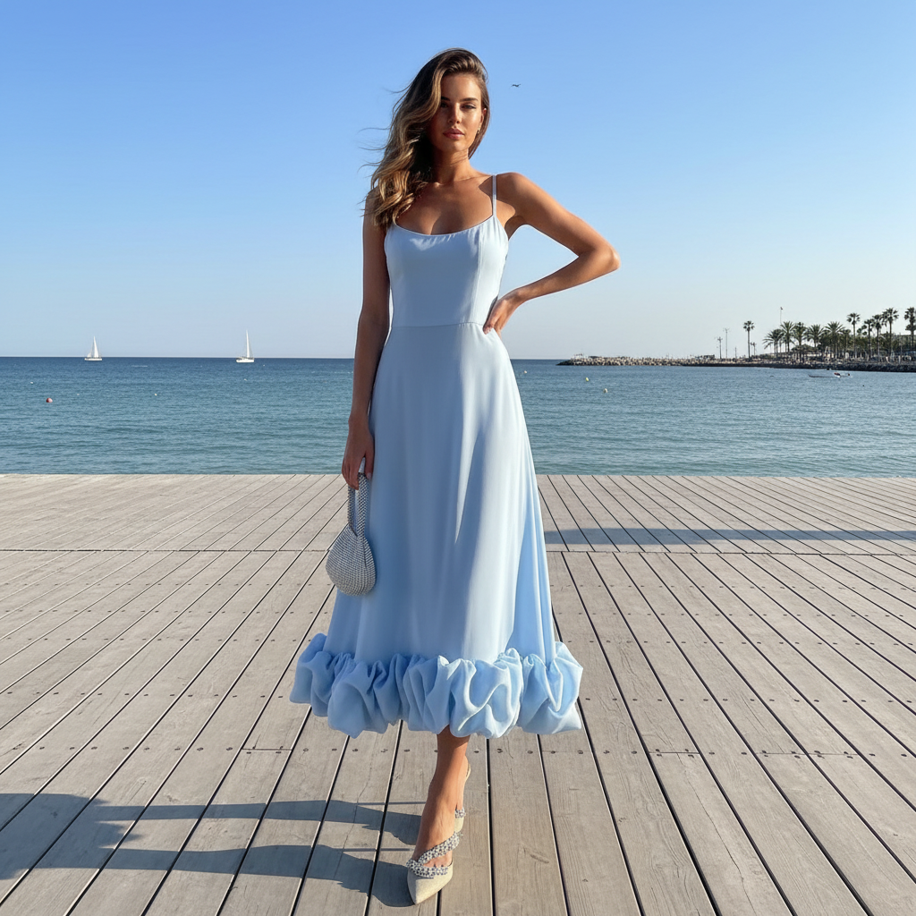 Blaine - Elegantes Kleid mit fließendem Schnitt