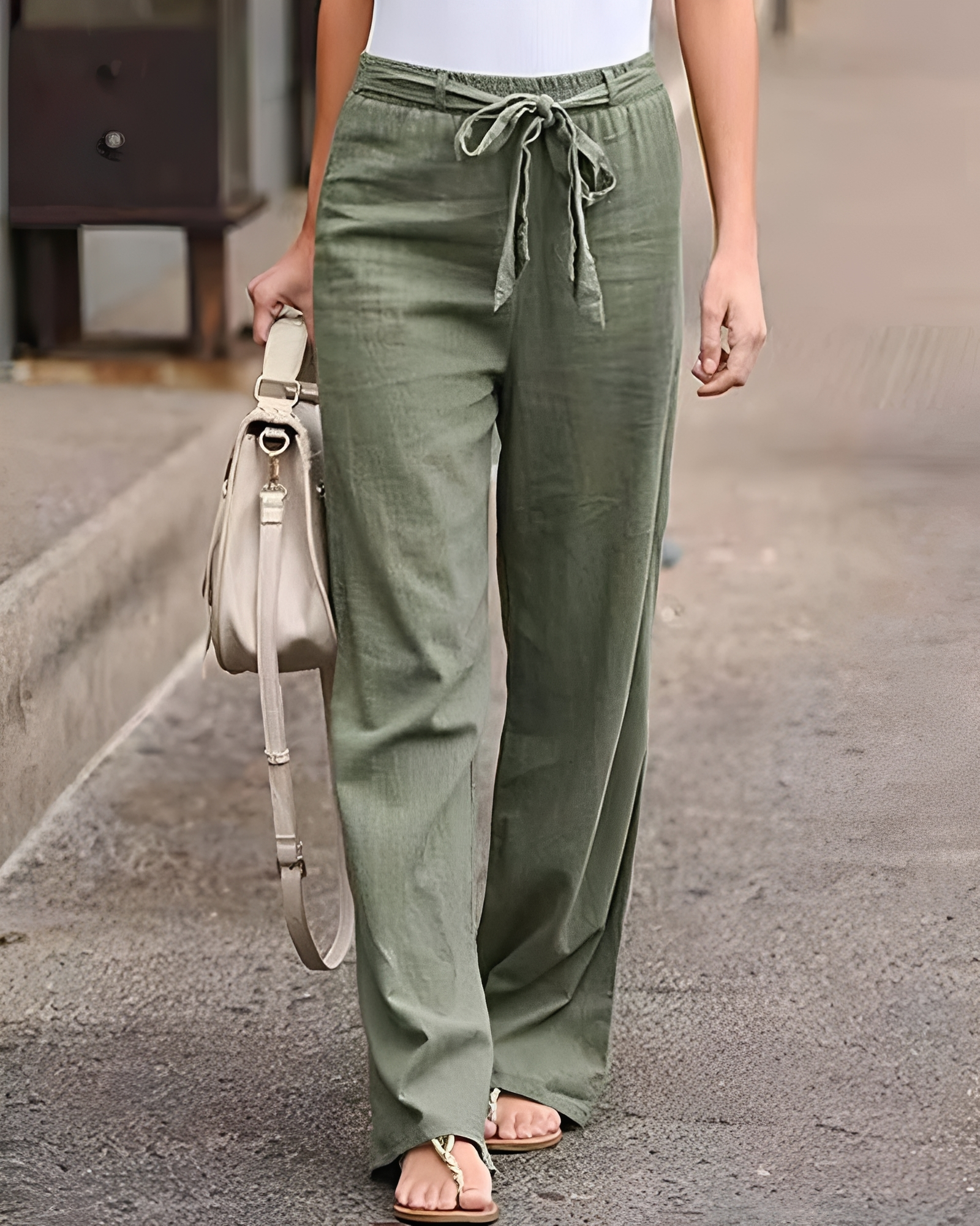 Saniyah - Hose mit anpassbarem Bund und Schnur