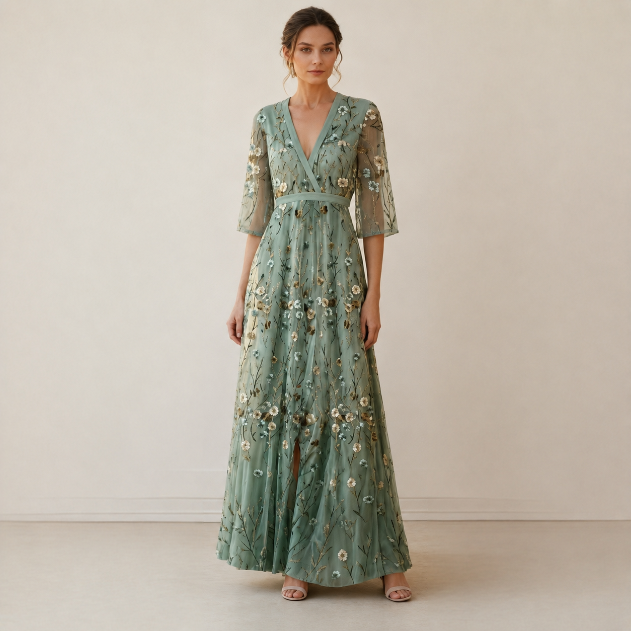 Florence - Stilvolles und Fließendes Maxikleid