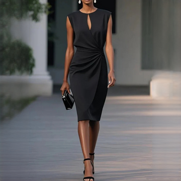 Mirabel - Elegantes Ärmelloses Slim-Fit-Kleid