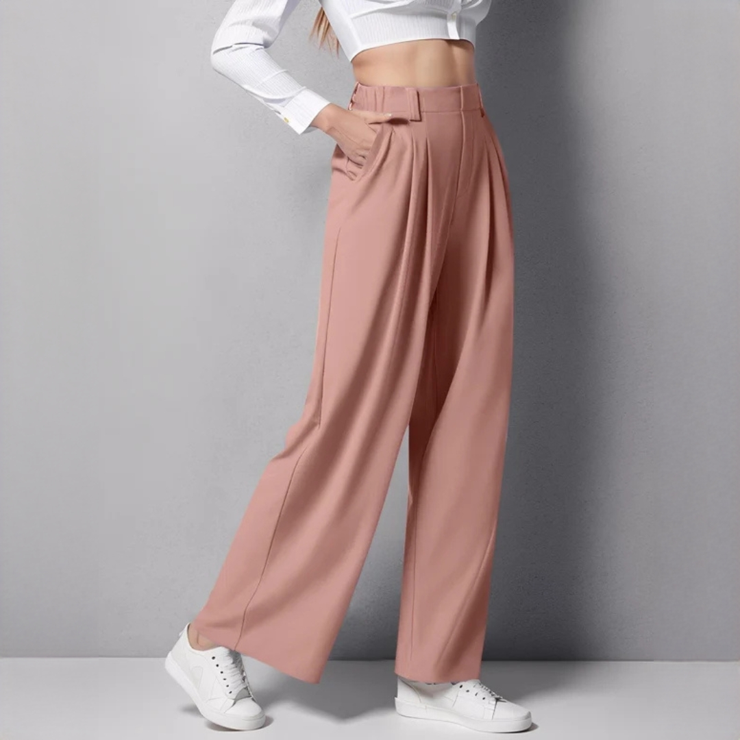 Montana - Elegante Hose mit weitem Bein