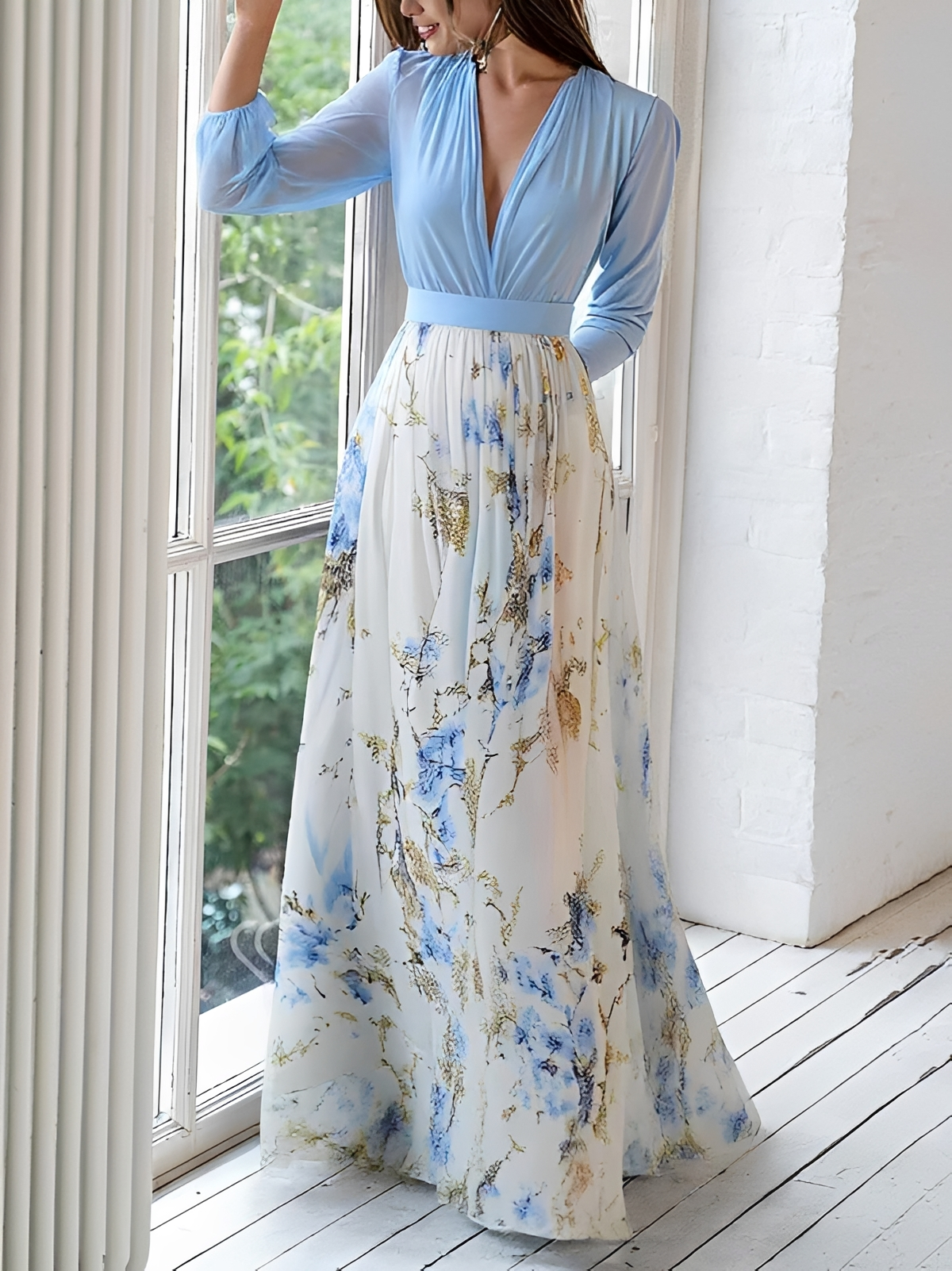 Cora - Stilvolles Maxikleid