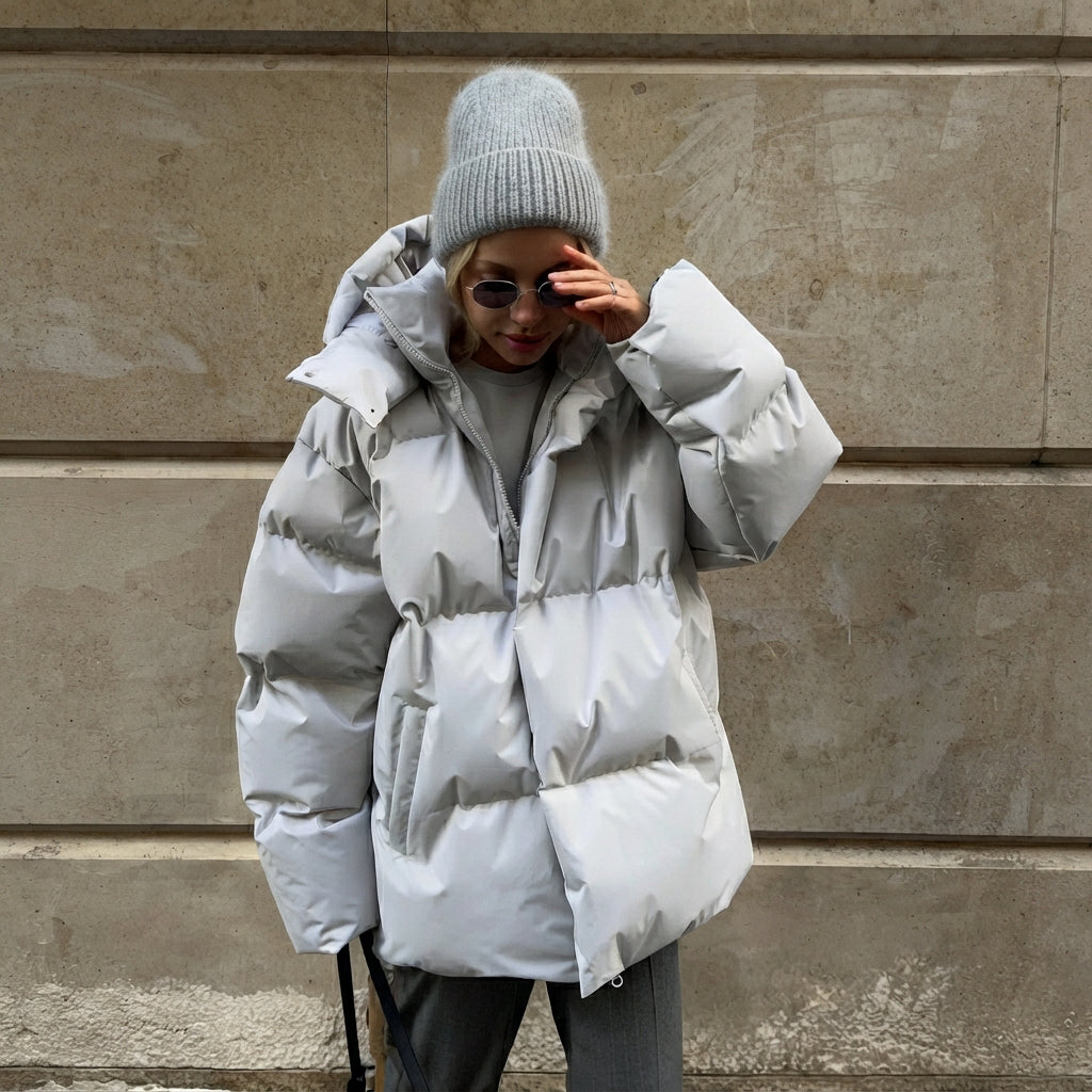 Natalia - Daunenjacke mit Kapuze für Damen