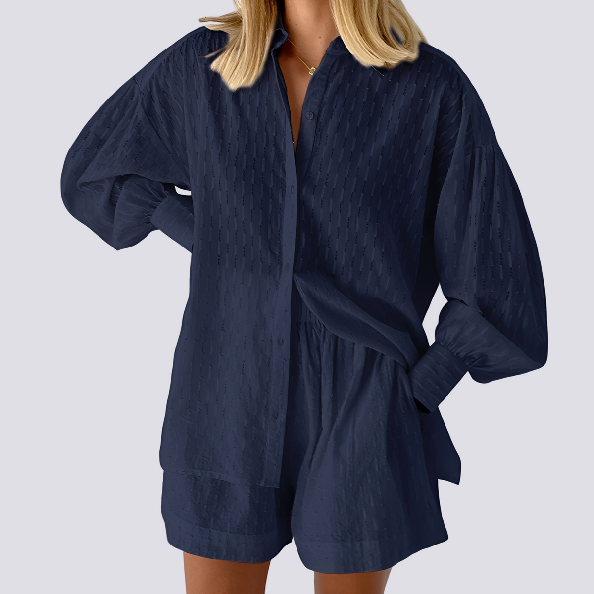 Patricia - Elegantes und geräumiges zweiteiliges Set für Frauen