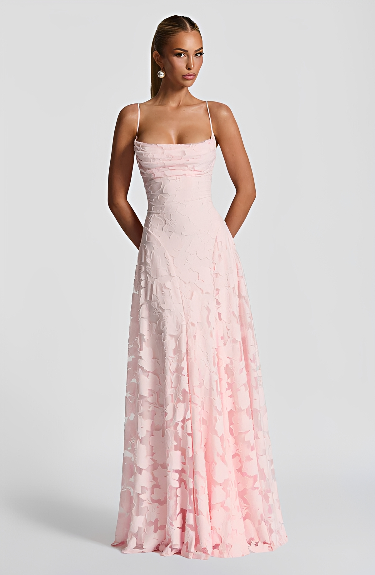 Francisa - Elegantes und feines Maxikleid