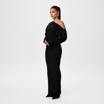 Tahlia - Elegantes One-Shoulder Maxikleid
