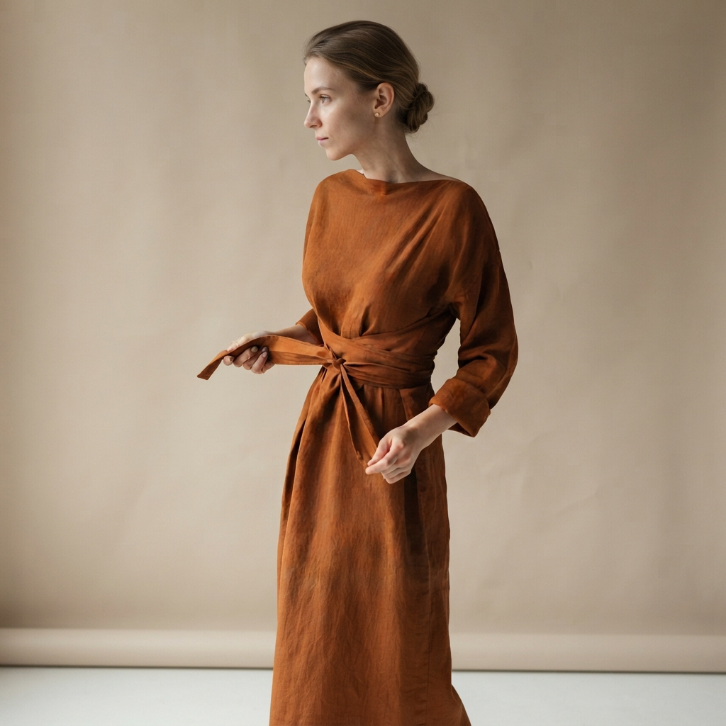 Ashlee - Luftiges Maxikleid ohne Gürtel