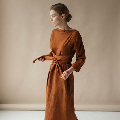 Ashlee - Luftiges Maxikleid ohne Gürtel