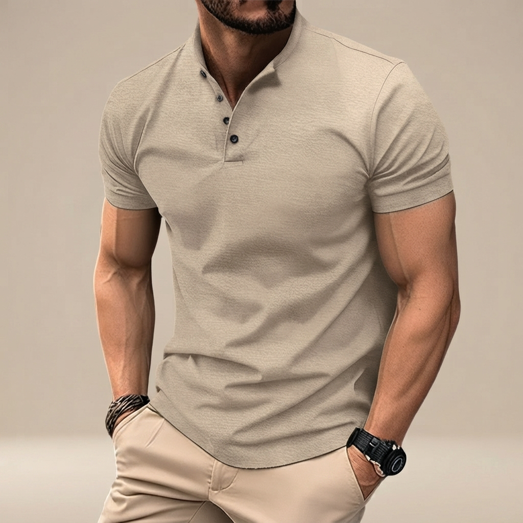 Vernon - Klassisches und bequemes Shirt mit Kragen