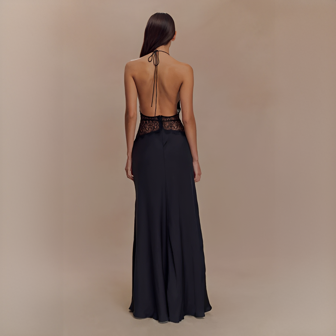 Velina - Schickes nahtloses Neckholder-Kleid