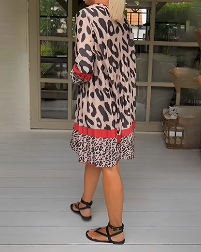 Marfie - Stilvolles Mini-Kleid mit V-Ausschnitt
