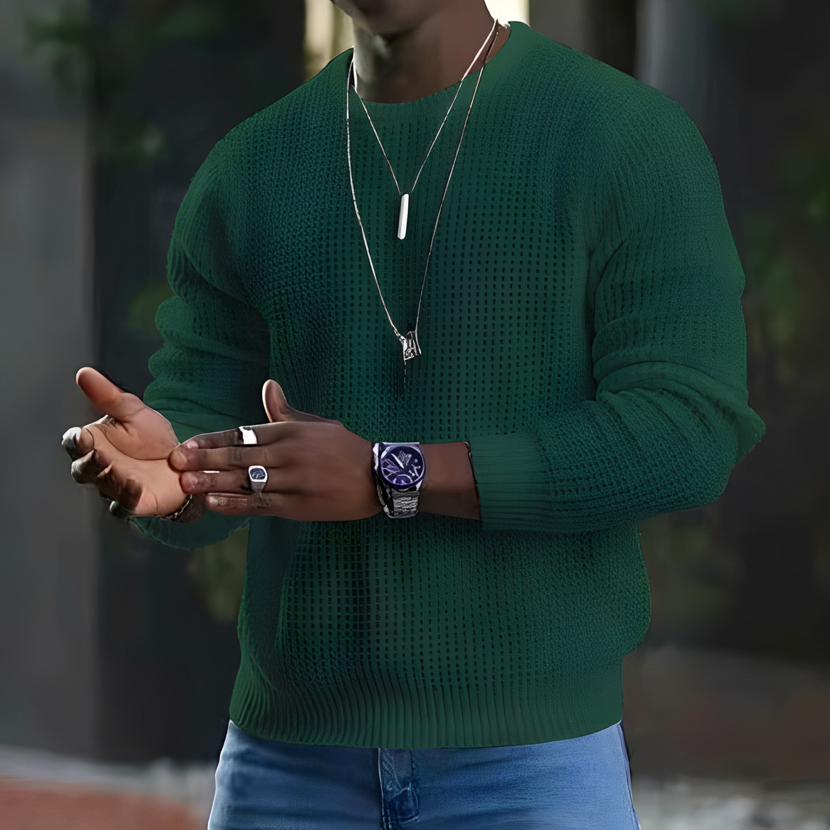Darius - Stilvoller und bequemer Pullover