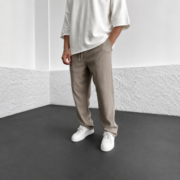 Zeke - Lässige Hose mit Kordel