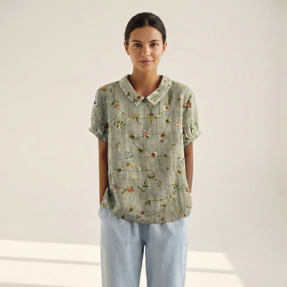 Salmah - Stilvolle und Leichtfallende Bluse