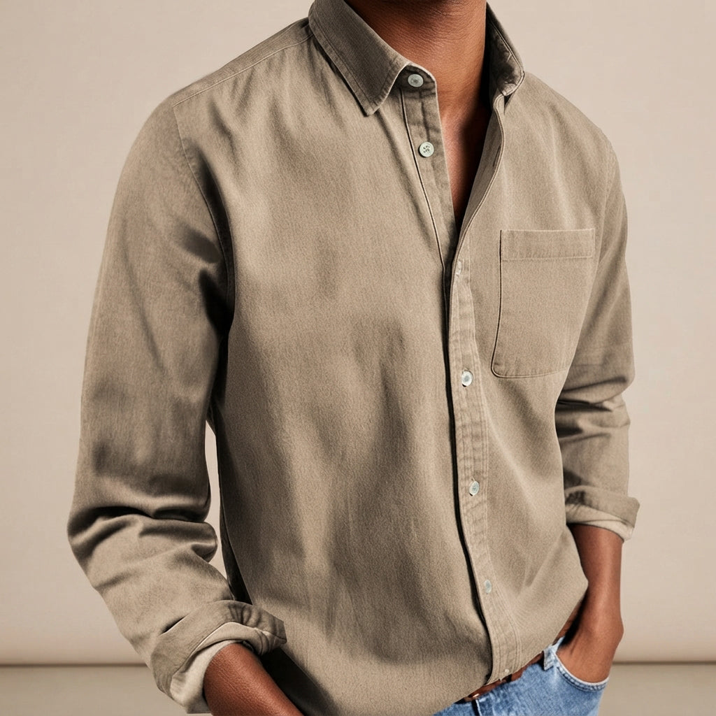 Wynford - Luftige Button-Down-Bluse
