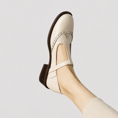 Livian - Retro-Stil Absatzsandalen