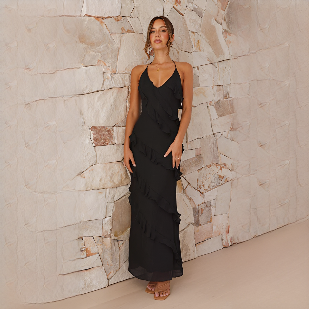 Latresia - Stilvoll und Elegant: Neckholder-Kleid