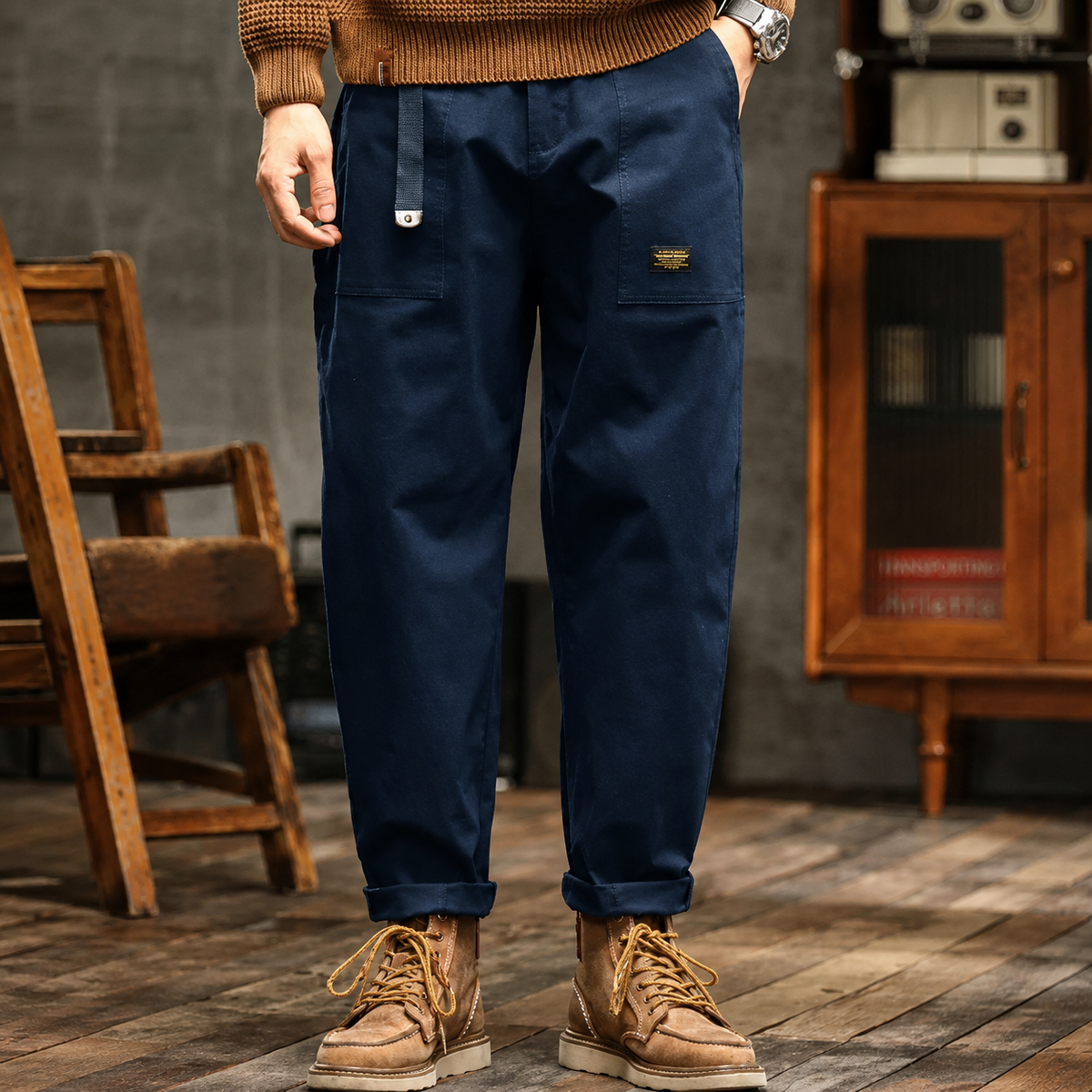 Clyde - Weite Hosen im Retro-Stil