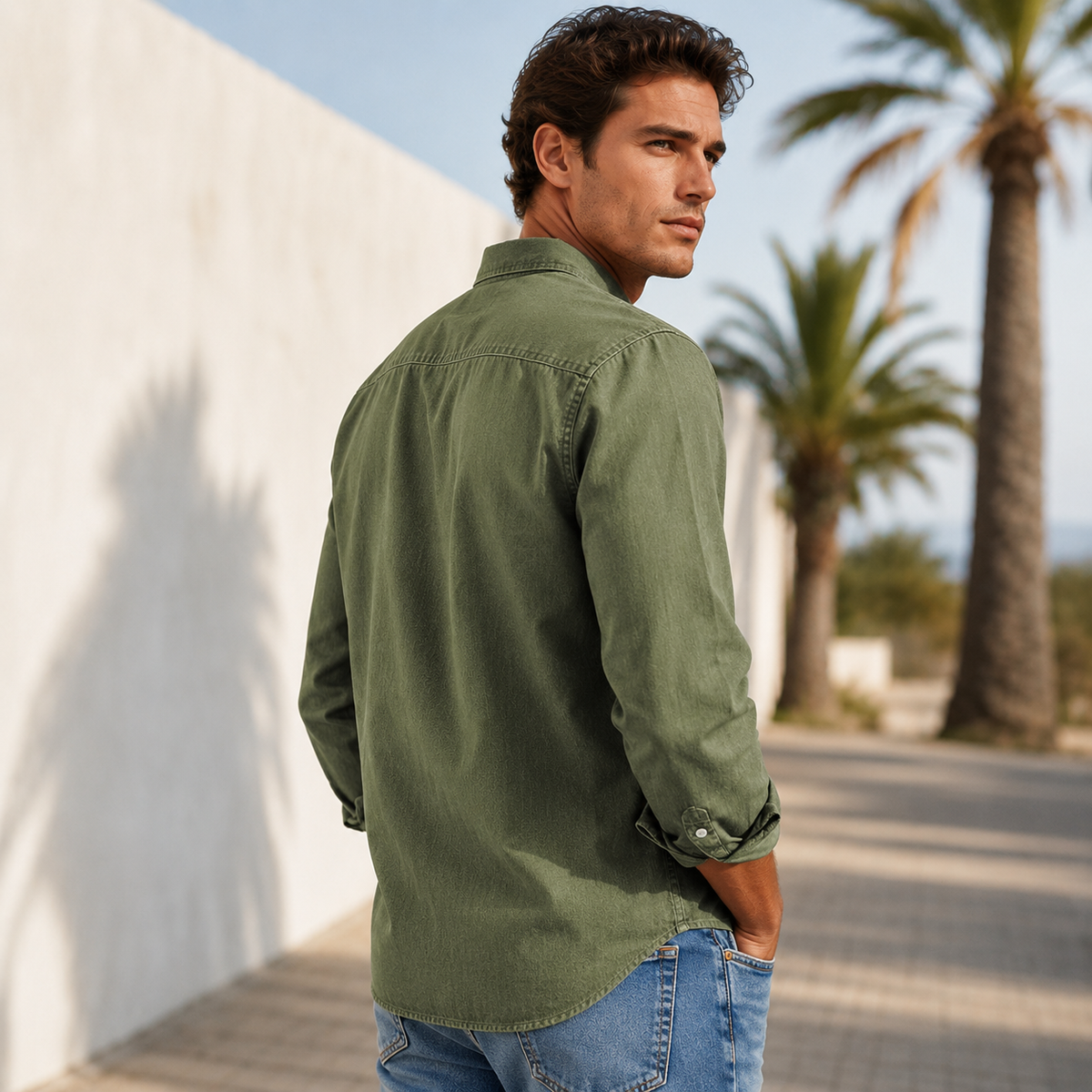 Wynford - Luftige Button-Down-Bluse