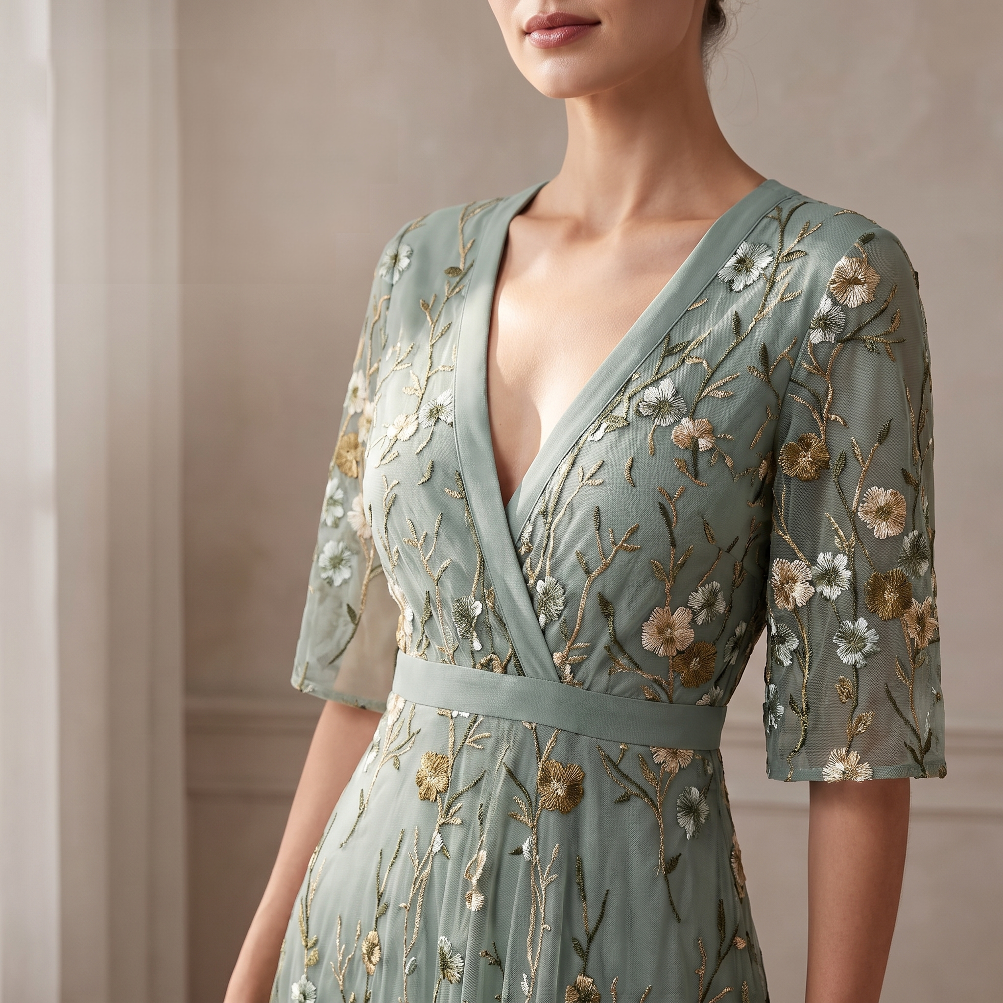 Florence - Stilvolles und Fließendes Maxikleid