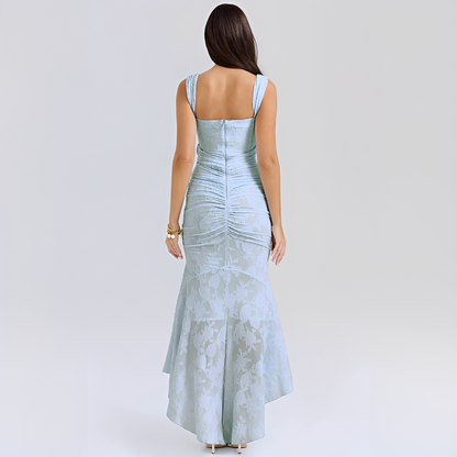 Cynthia - Schickes Wickel-Midikleid mit Taillenband