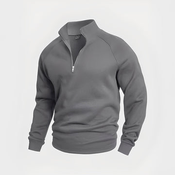 Wiley - Komfortabler Herrenpullover mit Zipper