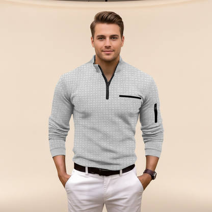 Andrey - Schickes Halbzip-Shirt