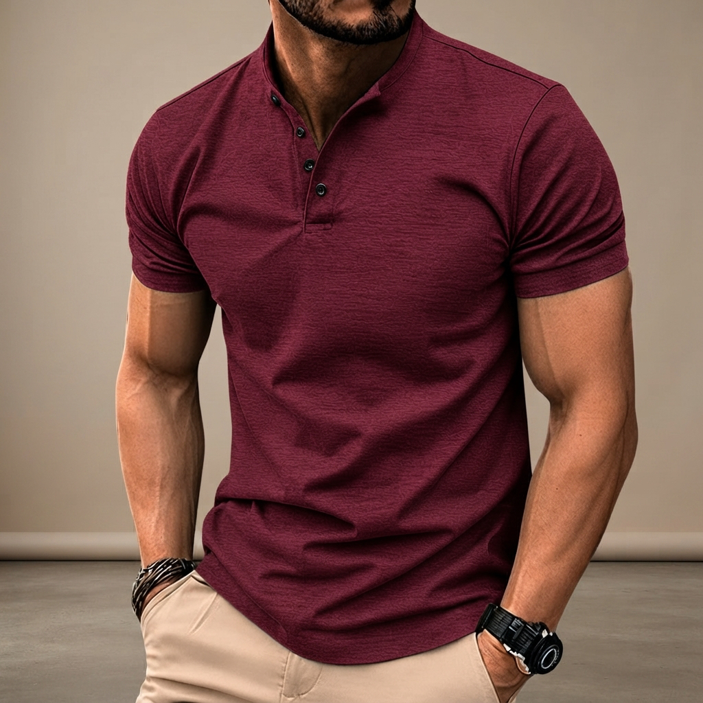 Vernon - Klassisches und bequemes Shirt mit Kragen
