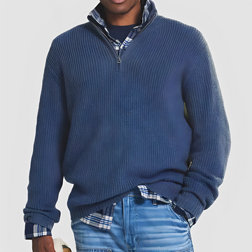 Constantine - Bequemer Pullover mit Reißverschluss für Herren