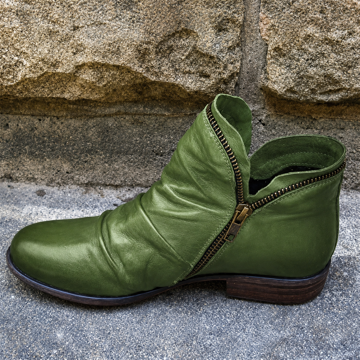 Julie - Schicke Ankle Boots mit Zipper