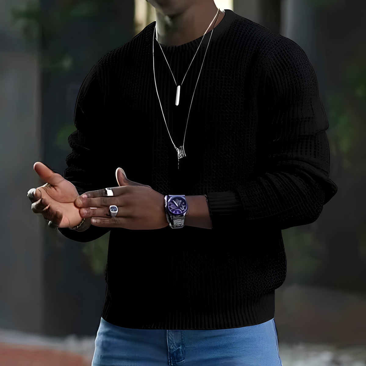 Darius - Stilvoller und bequemer Pullover