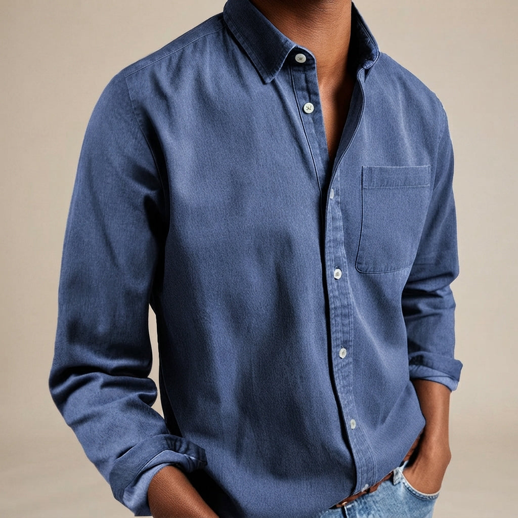 Wynford - Luftige Button-Down-Bluse