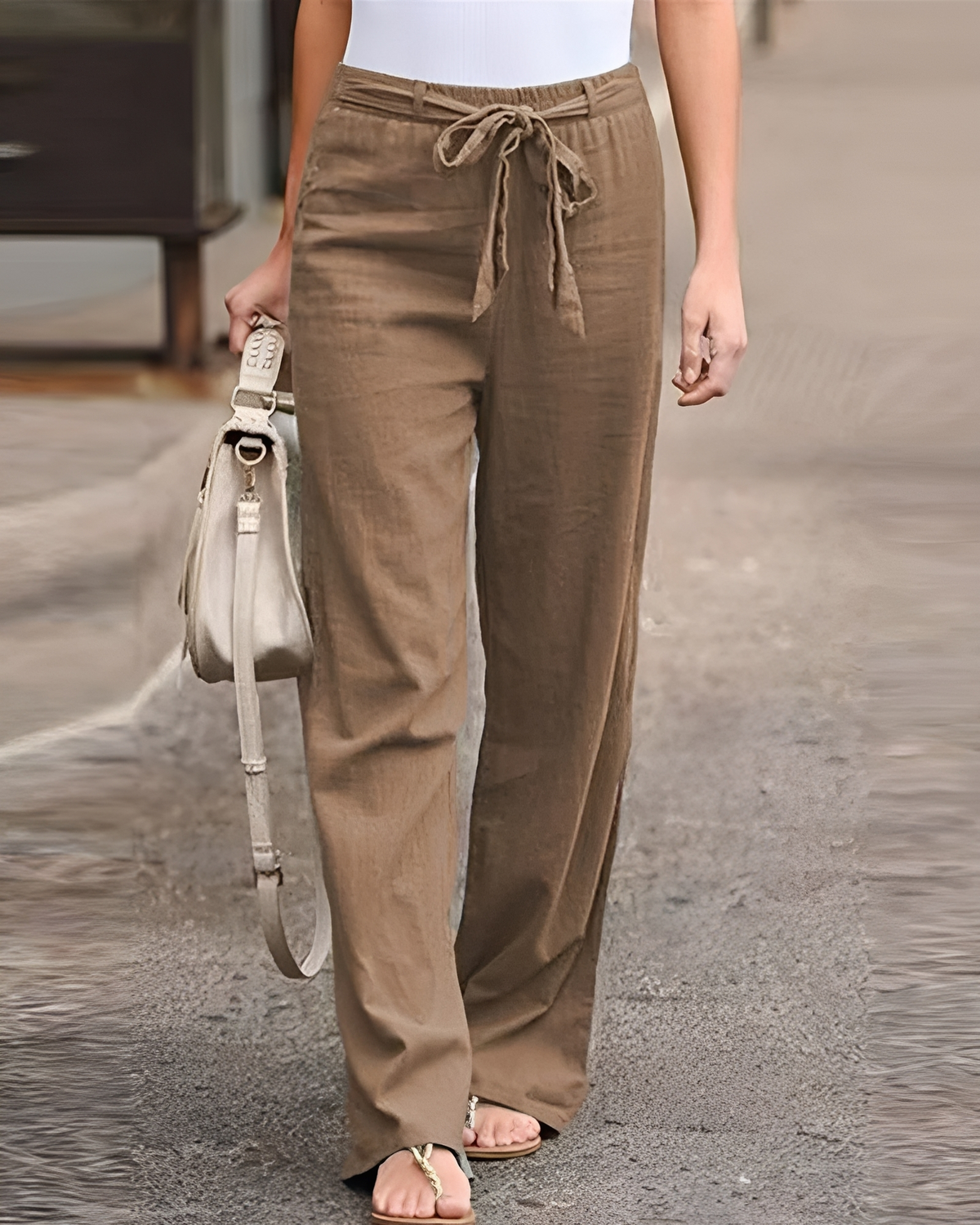 Saniyah - Hose mit anpassbarem Bund und Schnur