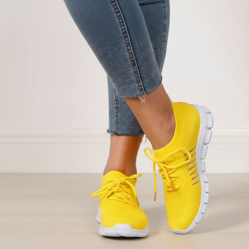 Vicky - Atmungsaktive Schnürschuhe