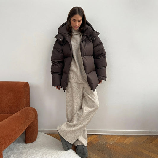 Natalia - Daunenjacke mit Kapuze für Damen