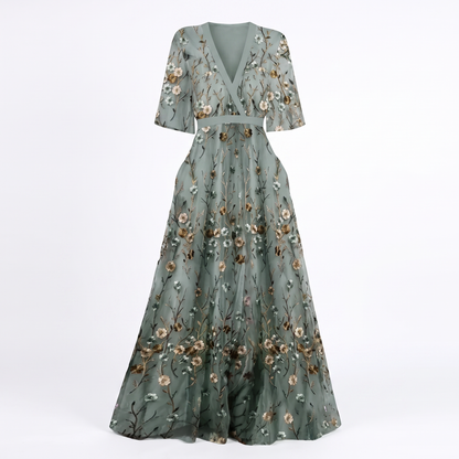 Florence - Stilvolles und Fließendes Maxikleid