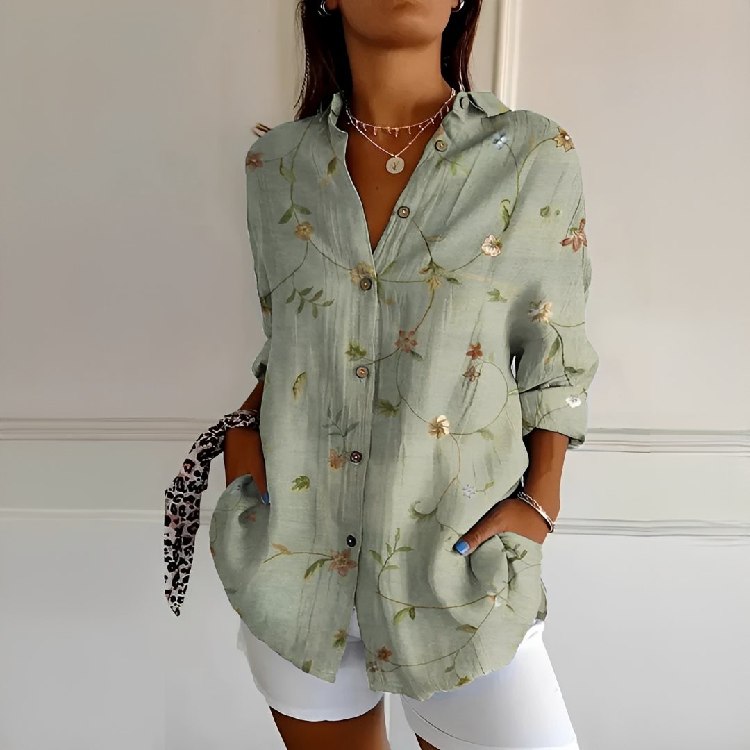 Eleanor - Schicke Bluse mit Knöpfen