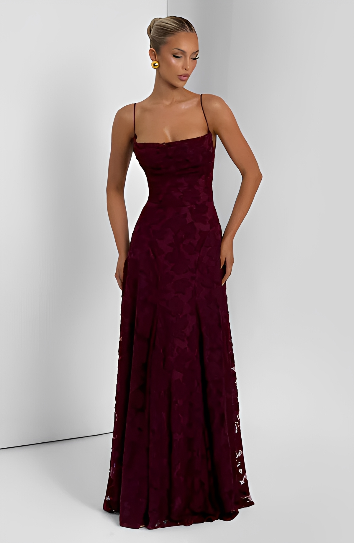 Francisa - Elegantes und feines Maxikleid