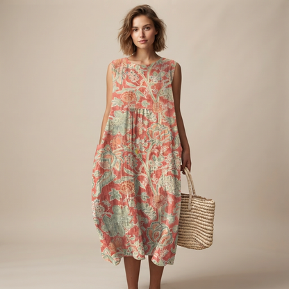 Elisa - Stilvolles ärmelloses Kleid