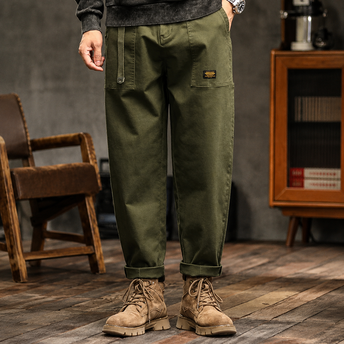 Clyde - Weite Hosen im Retro-Stil