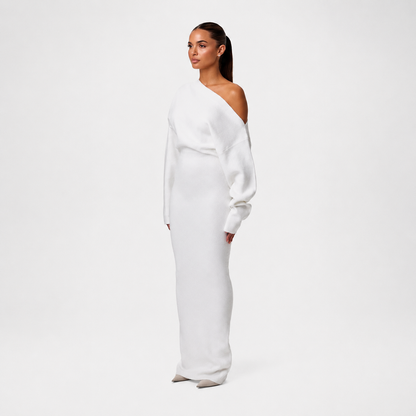 Tahlia - Elegantes One-Shoulder Maxikleid