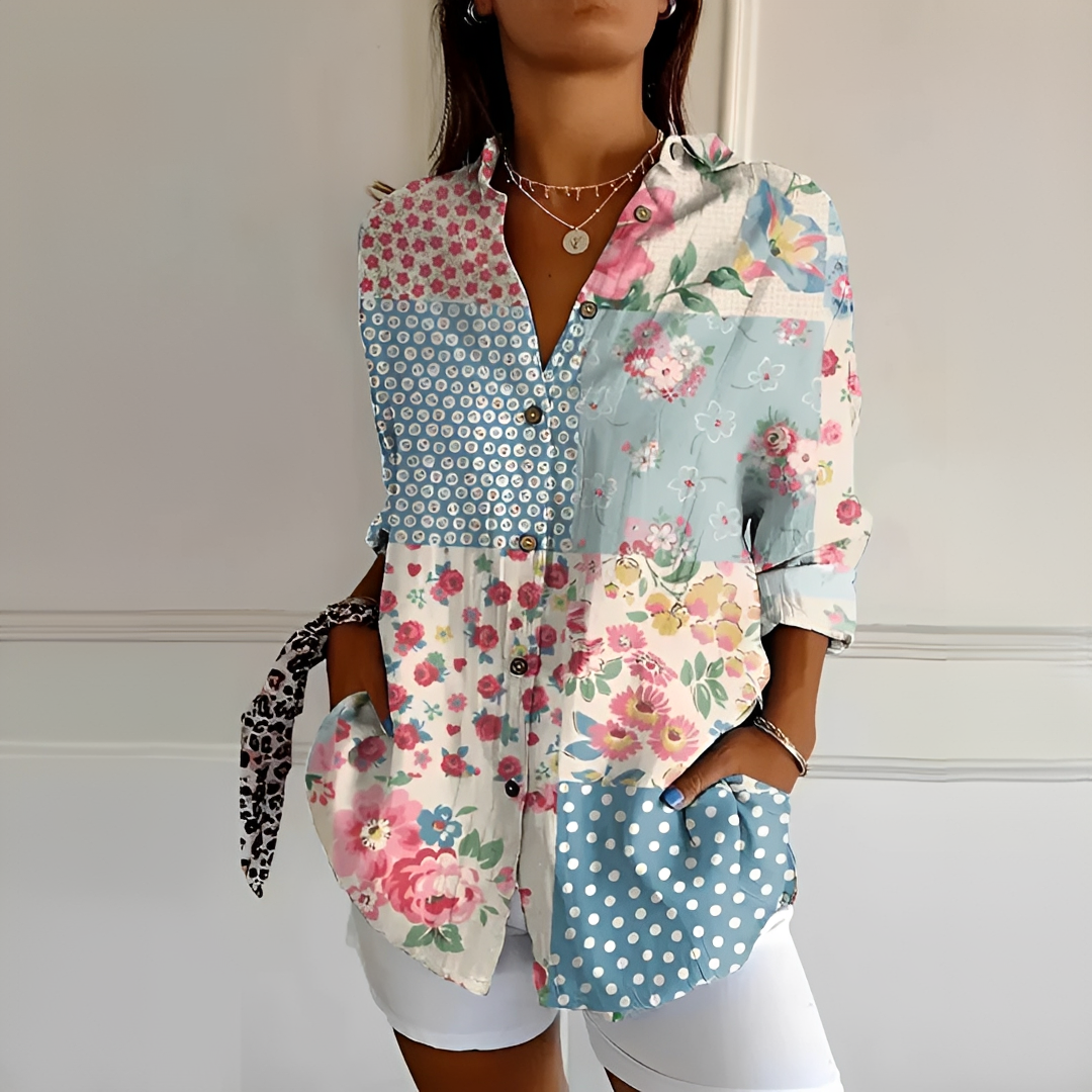 Eleanor - Schicke Bluse mit Knöpfen