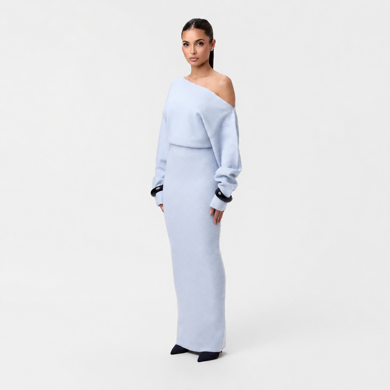Tahlia - Elegantes One-Shoulder Maxikleid