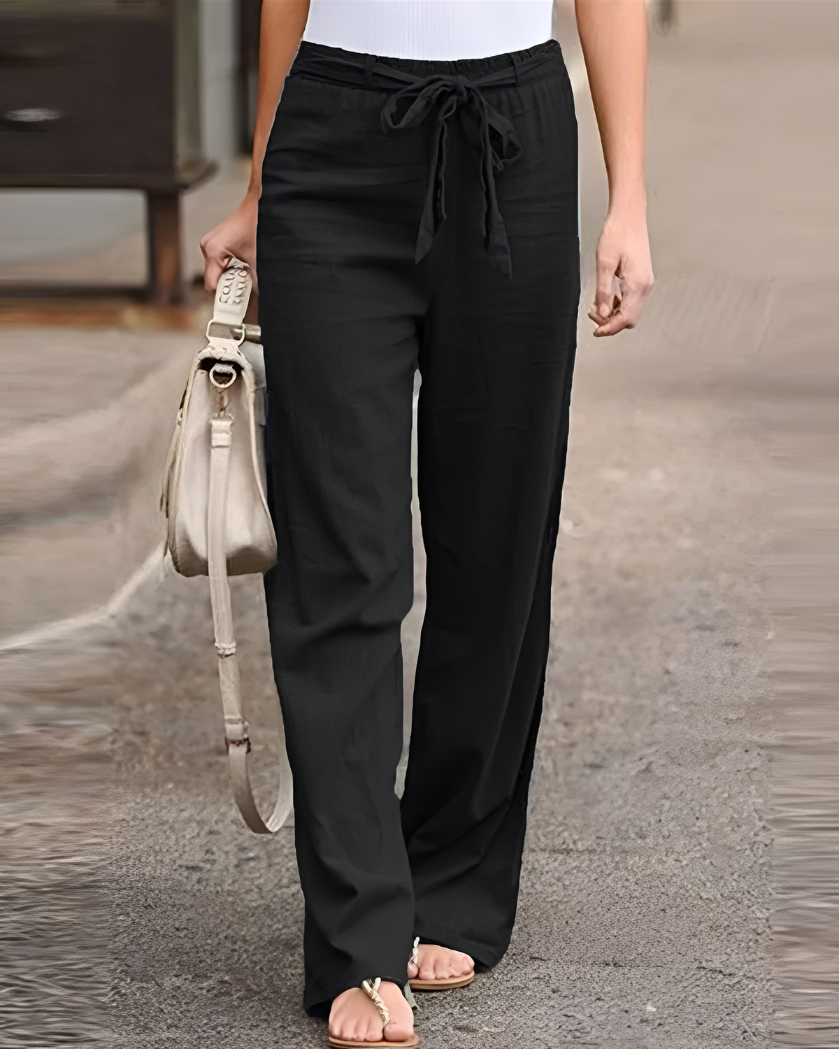 Saniyah - Hose mit anpassbarem Bund und Schnur