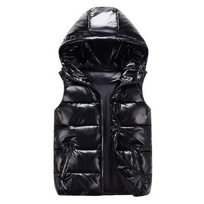 Jayde - Zeitgemäße, warme Damen-Hoodieweste