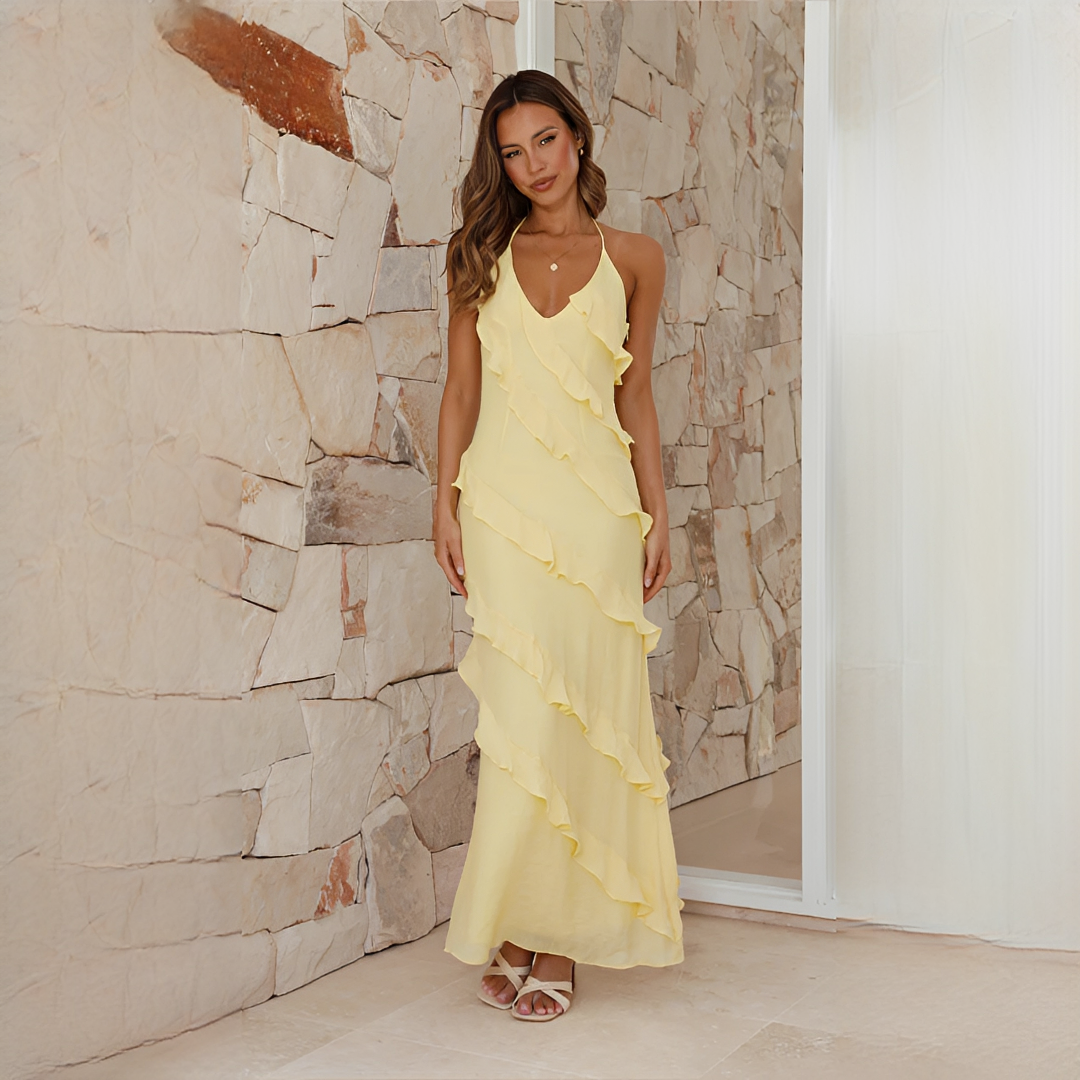 Latresia - Stilvoll und Elegant: Neckholder-Kleid