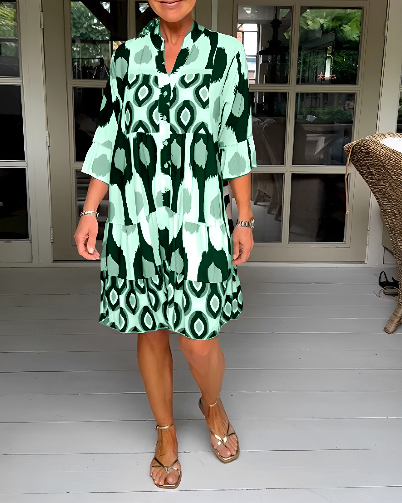 Faiza - Elegantes und bequemes Minikleid