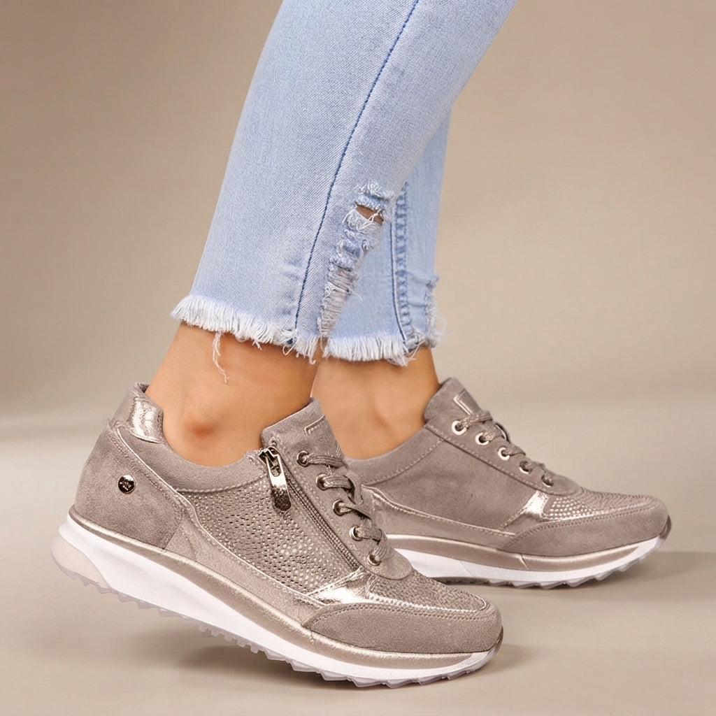 Gayle - Bequeme Schnürschuhe