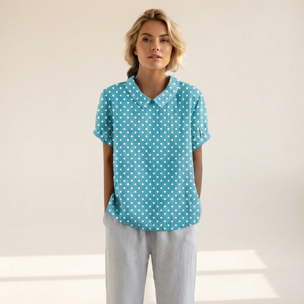 Salmah - Stilvolle und Leichtfallende Bluse